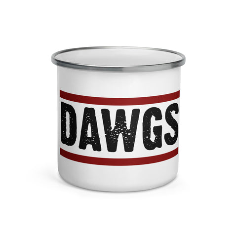 Dawgs Enamel Mug