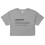 UNDERDOGS 101 CROP TOP